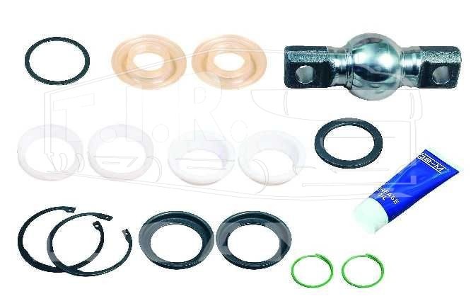 Ремкомплект V-образной тяги D=80mm/d=21mm/Ax=152mm/H=24mm (концевой) MB