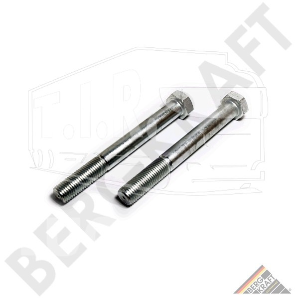 BK6900088, Болт M30x260/86mm Q8.8 DIN931 ушка рессоры — Bergkraft