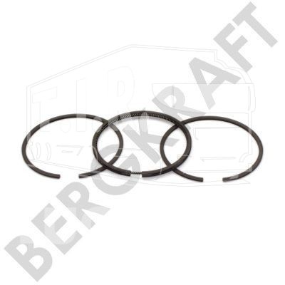 BK1107517AS, Кольца поршневые компрессора D=75.0mm 0.25 (2.38x2.38x3.94mm) — Bergkraft