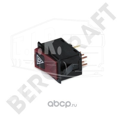 BK8402608, Кнопка аварийной сигнализации — Bergkraft