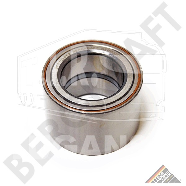 BK7703552, Подшипник ступицы задний 2-х рядный 55х90х60mm — Bergkraft