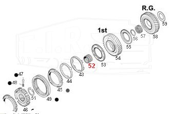 98530274, Подшипник КПП — Euroricambi