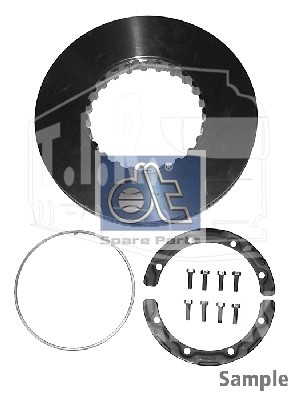 Диск тормозной 410mm