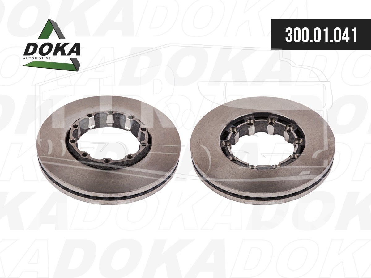 300.01.041, Диск тормозной 377*57.5 — DOKA