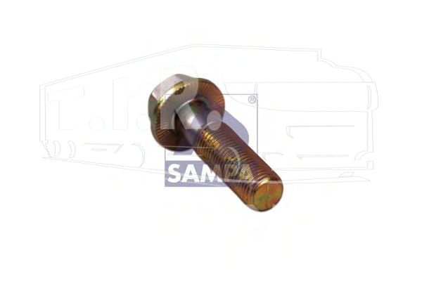 020.146, Болт кардана М14*1.5*50 (10.9) — Sampa