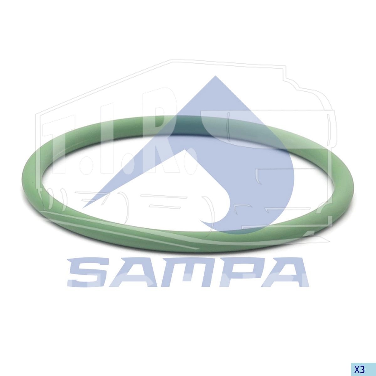 115.A604, Кольцо уплотнительное 84.1*5.7 — Sampa