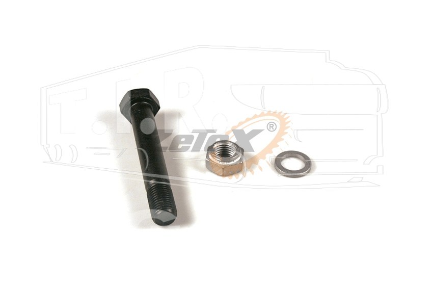 ZX01.0331, Палец полурессоры М30*190 с гайкой — ZeTeX