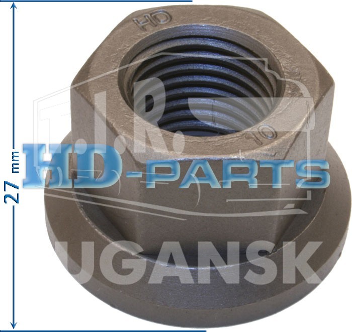309200, Гайка колеса 7/8``-11BSF/SW33 H27 — HD-parts