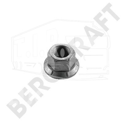 Гайка М18*1.5 колесная SW27 с юбкой