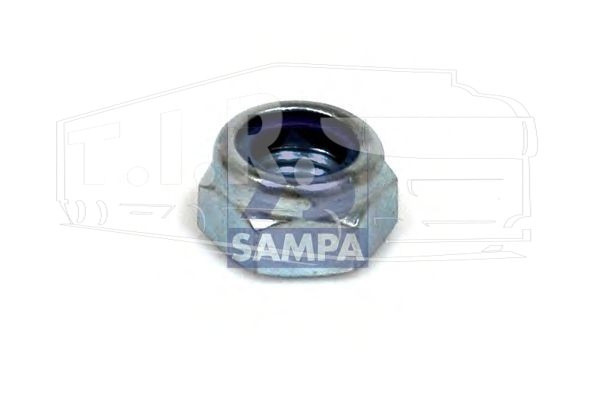104.127, Гайка М12*1.75 самоконтрящ. — Sampa