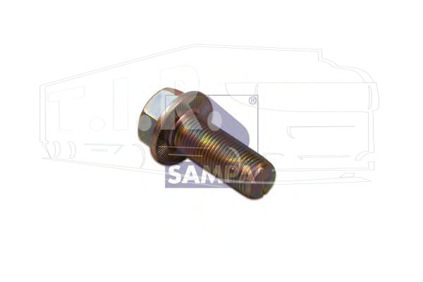 020.057, Болт М16*1.5*40 (10.9) — Sampa
