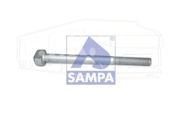 042.152, Болт М24*3*310 заднего моста — Sampa