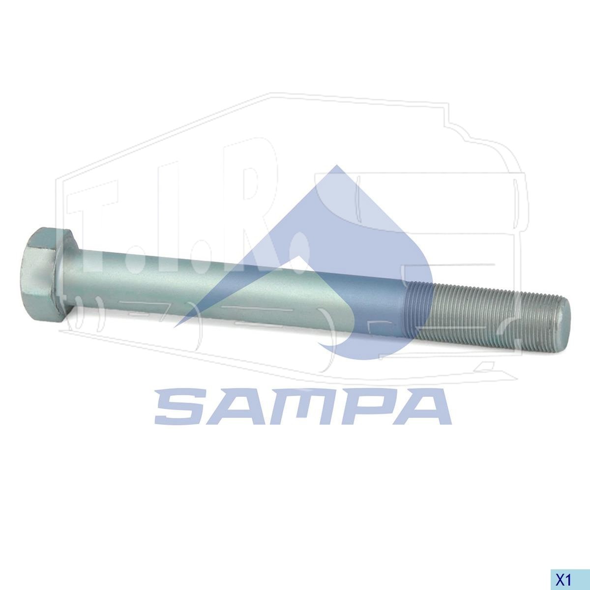 102.626, Болт М22*1.5*195 — Sampa