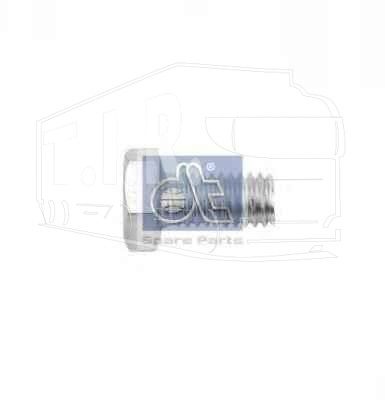 6.26080, Болт М6*12 — Diesel Technic