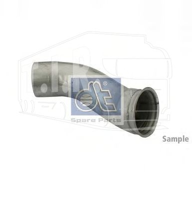 5.11082, End pipe — Diesel Technic