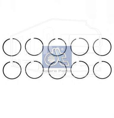 1.10020, Piston ring kit — Diesel Technic