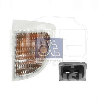 7.25117, Turn signal lamp — Diesel Technic
