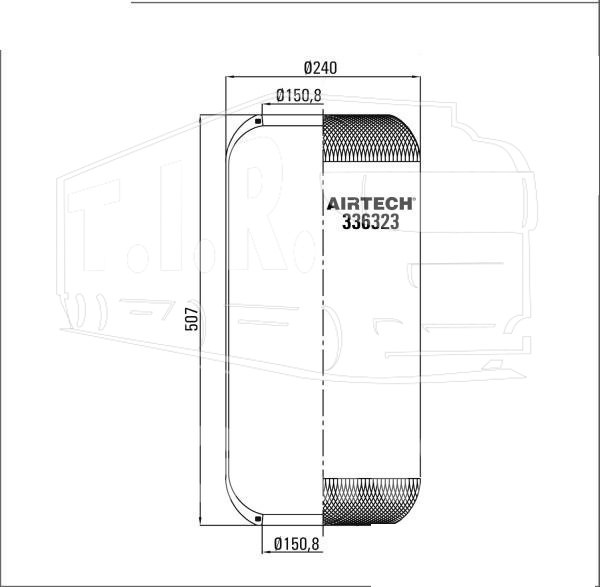 336323, Пневморессора — Airtech