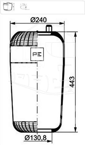 084.107-70A, Пневморессора — Peters
