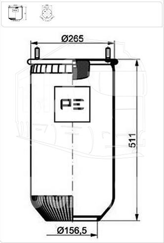 084.047-70A, Пневморессора — Peters