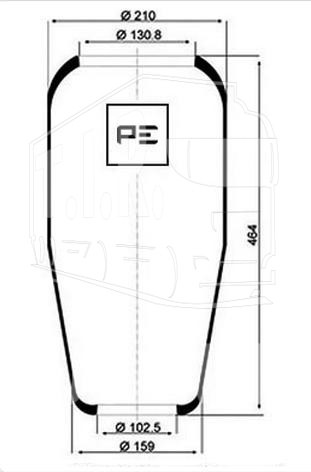 084.060-70A, Пневморессора — Peters
