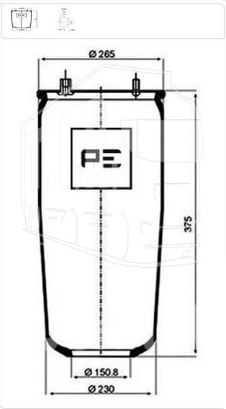 084.053-71A, Пневморессора — Peters