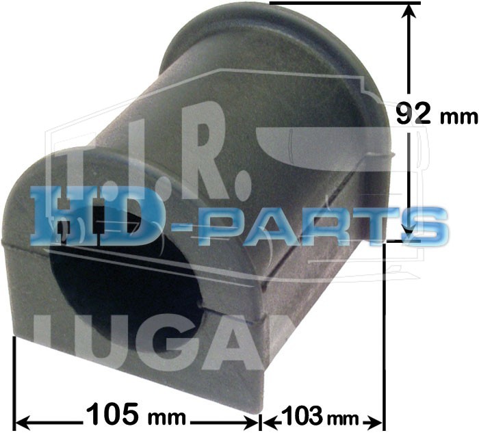 312306, Втулка стабилизатора — HD-parts