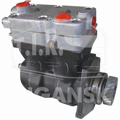 BK1206038AC, Компрессор 2-х цилиндровый 636ccm/12,5Bar/D=85mm MB OM457LA(НОВЫЙ НЕ ВОССТАНОВЛЕННЫЙ) — Bergkraft