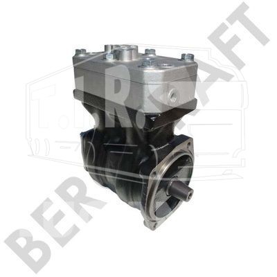 BK1205044AC, Компрессор 2-х цилиндровый DAF 95 95.360 (НОВЫЙ НЕ ВОССТАНОВЛЕННЫЙ) — Bergkraft