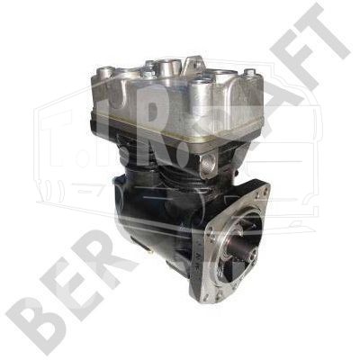 BK1204048AC, Компрессор 2-х цилиндровый вод. 608сс (НОВЫЙ НЕ ВОССТАНОВЛЕННЫЙ) — Bergkraft