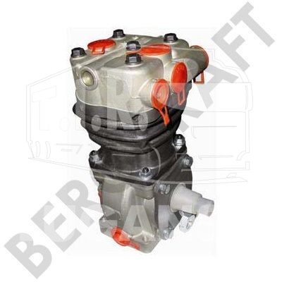 BK1204071AC, Компрессор KNORR TYP ГБЦ (НОВЫЙ НЕ ВОССТАНОВЛЕННЫЙ) — Bergkraft