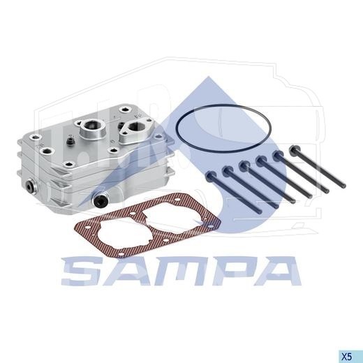 094.284, ГБЦ компрессора — Sampa