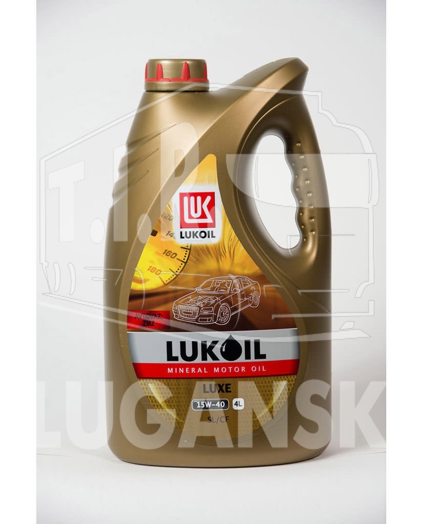 Масло LUKOIL LUXE SAE 15W40 API SL/CF 4L