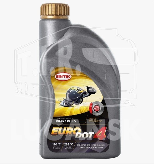 Тормозная жидкость ДОТ-4 EURO DOT(0.910л)