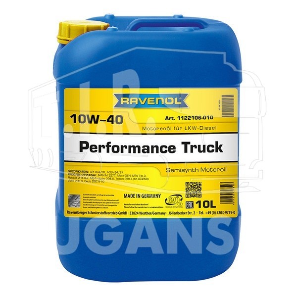 Масло RAVENOL Performance Truck SAE 10W-40 10L