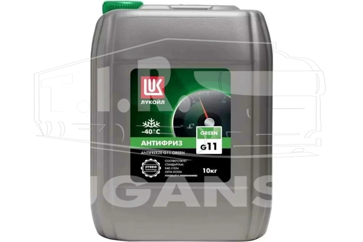 Антифриз LUKOIL G11 зеленый 10кг