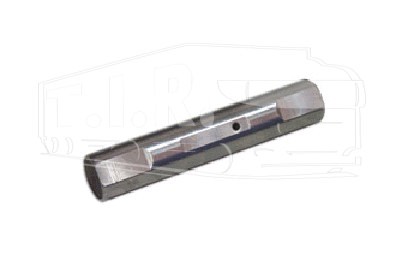 ZX15.0116, Палец рессоры 24.5*136mm — ZeTeX