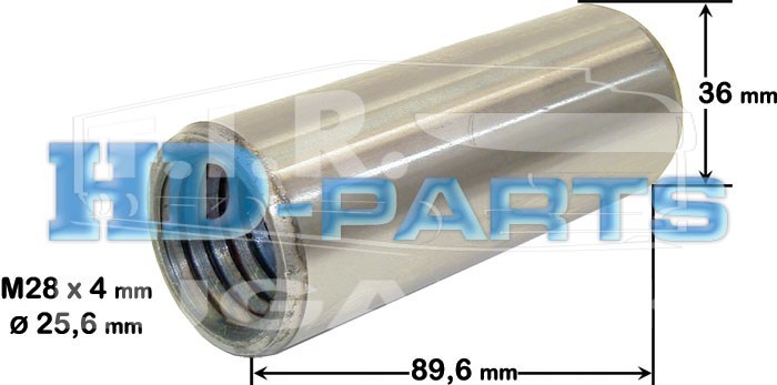 312945, Втулка рессоры М28x4*26*90 — HD-parts