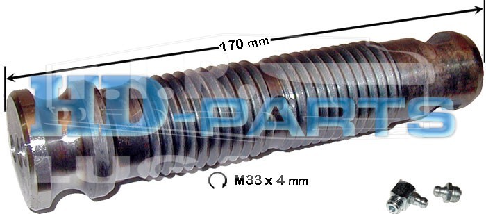 112904, Палец рессоры М34*4*170мм — HD-parts
