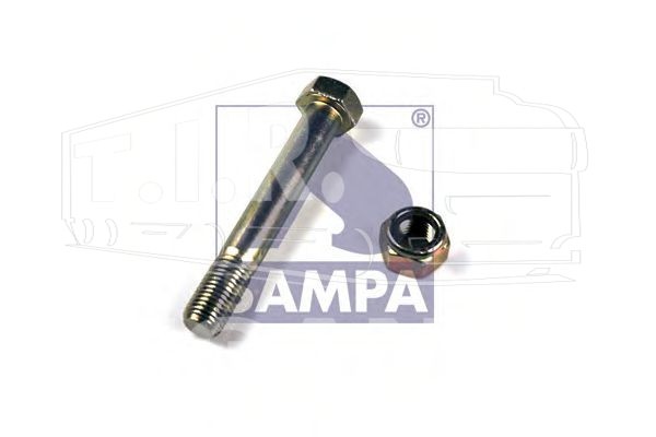 Палец рессоры с гайкой M30*3.5*210