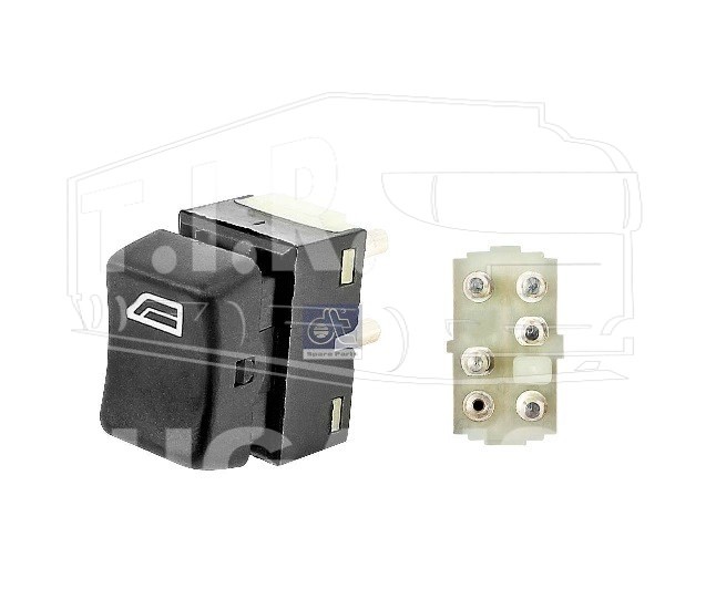 2.25309, Кнопка стеклоподъемника правая — Diesel Technic