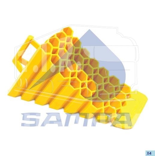 092.087/SD-01, Башмак противооткатный 200мм — Sampa
