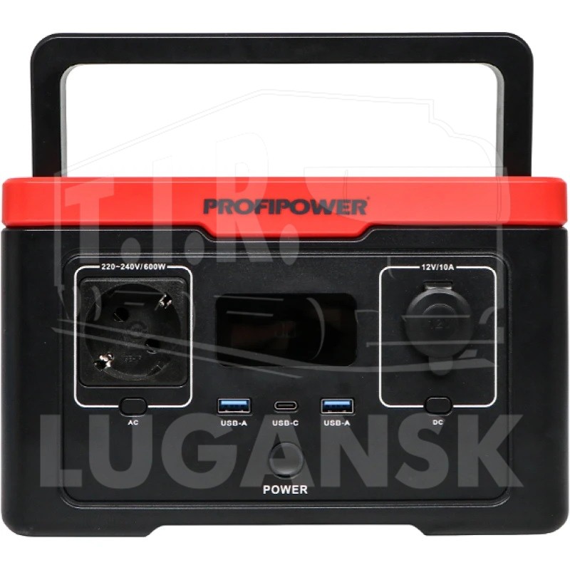 F0060, Аккумуляторная портативная электростанция PROFIPOWER ПЭ-600 600Вт — PROFIPOWER