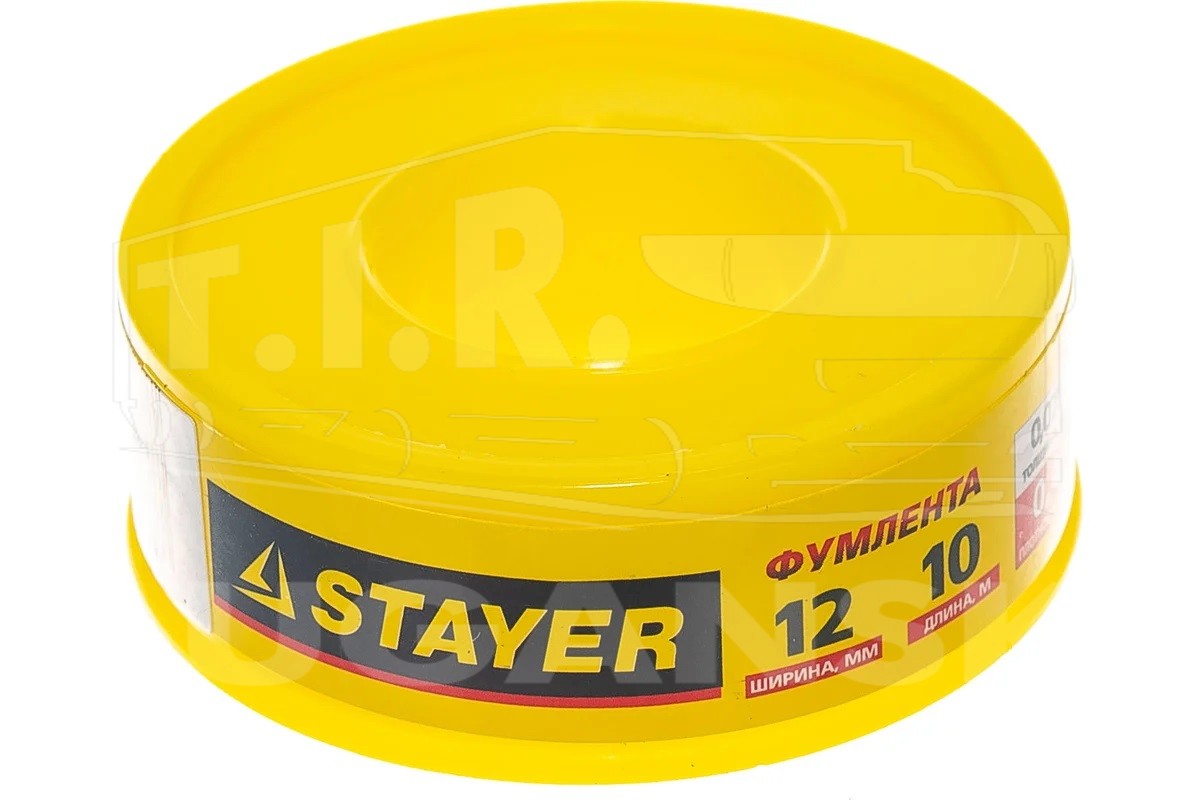 12360-12-040, ФУМ лента "MASTER" (0.075 ммх12 ммх10 м) — STAYER