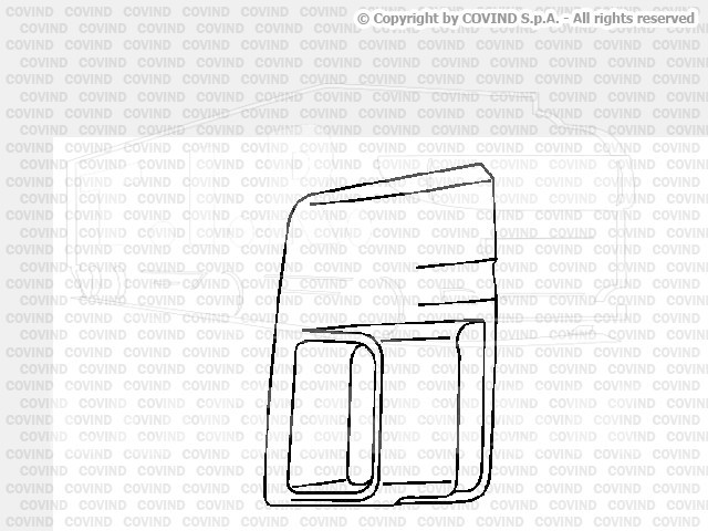 094/161, Дефлектор левый — Covind