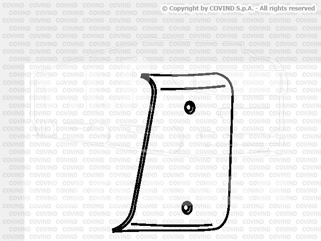 CF0/165, Дефлектор лев — Covind