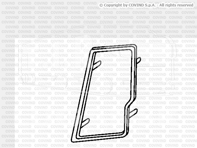 2FH/133, Облицовка фары лев — Covind