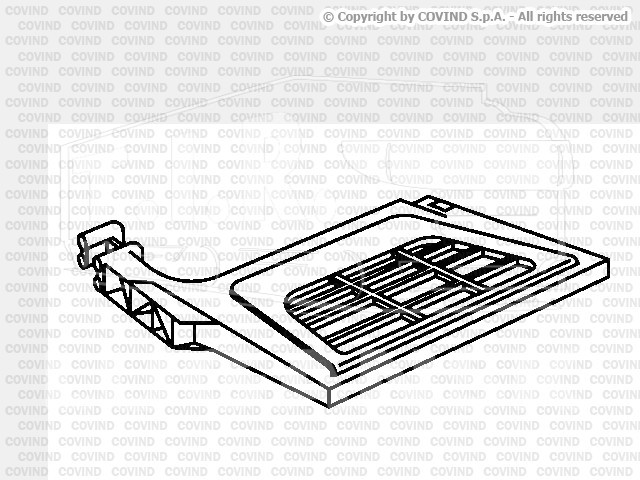 XF2/239, Накладка подножки — Covind