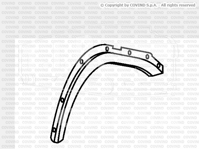 XF0/203, Планка крыла переднаяя лев. — Covind