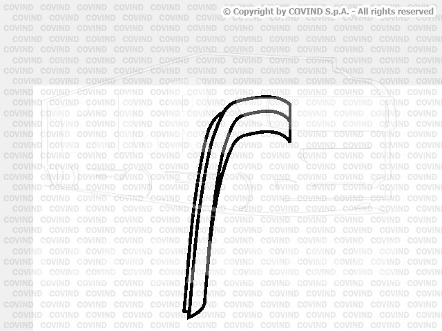CF0/209, Планка крыла передняя лев — Covind